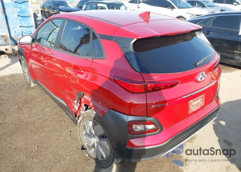 2019 Hyundai Kona Ev Limited z USA, uszkodzony, nr VIN KM8K33AG1KU054458